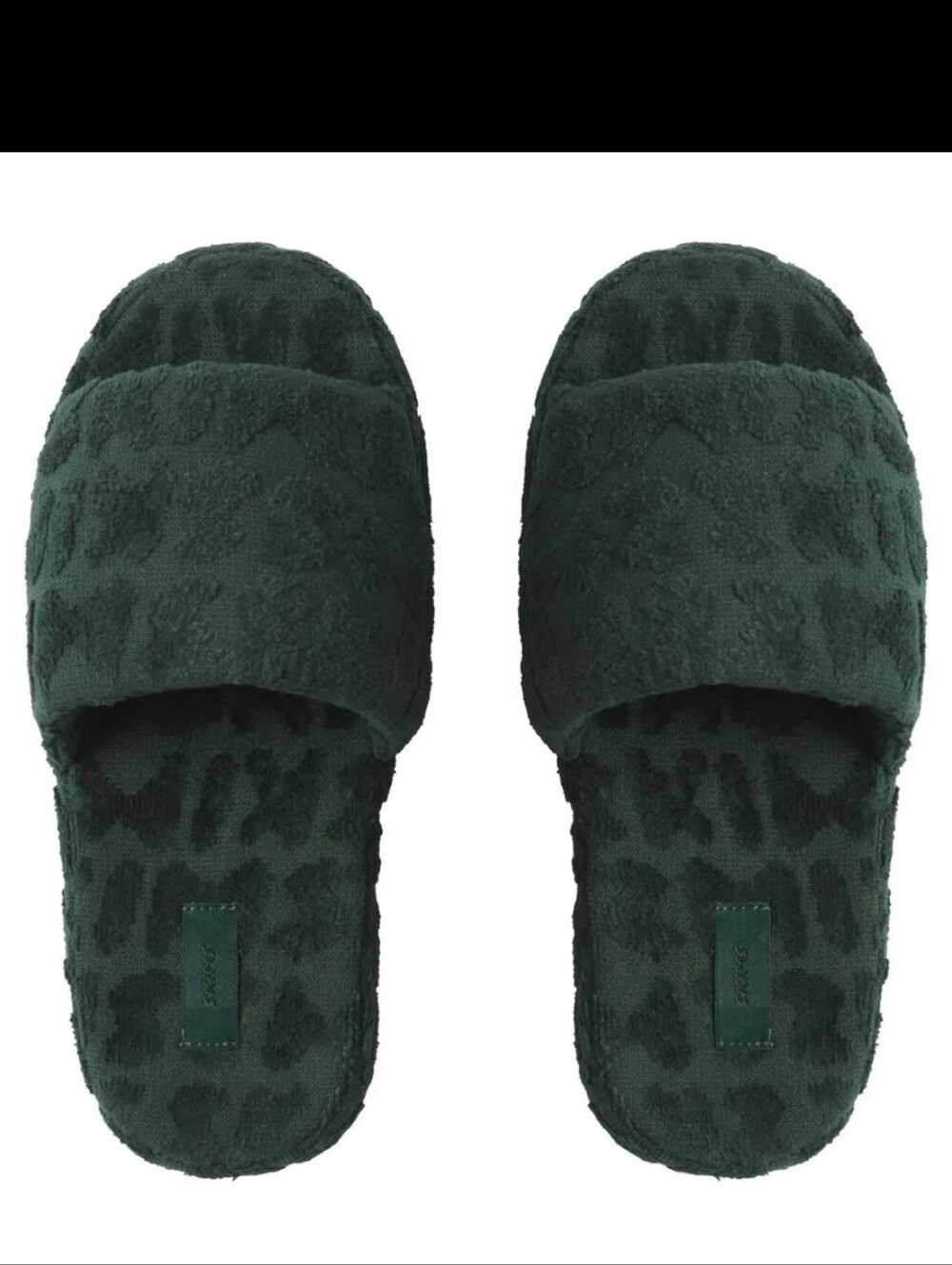 SKIMS Spa Terry Slipper - Size 6